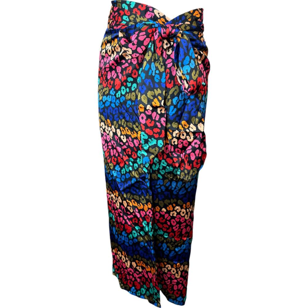 Never Fully Dressed Multicolor Leopard Print Mini Skirt